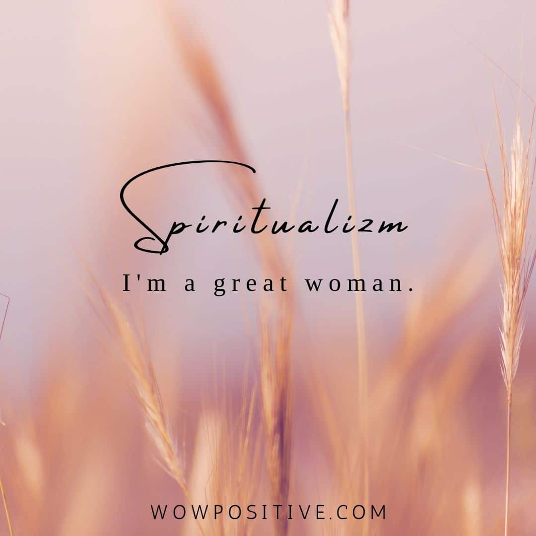 Spiritual words for woman